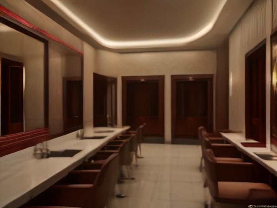 luxury salon interior
